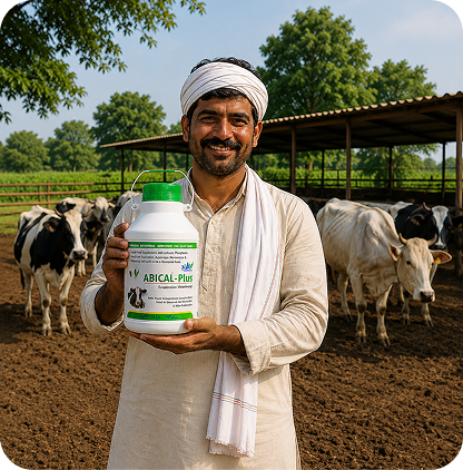 Farmer With Product