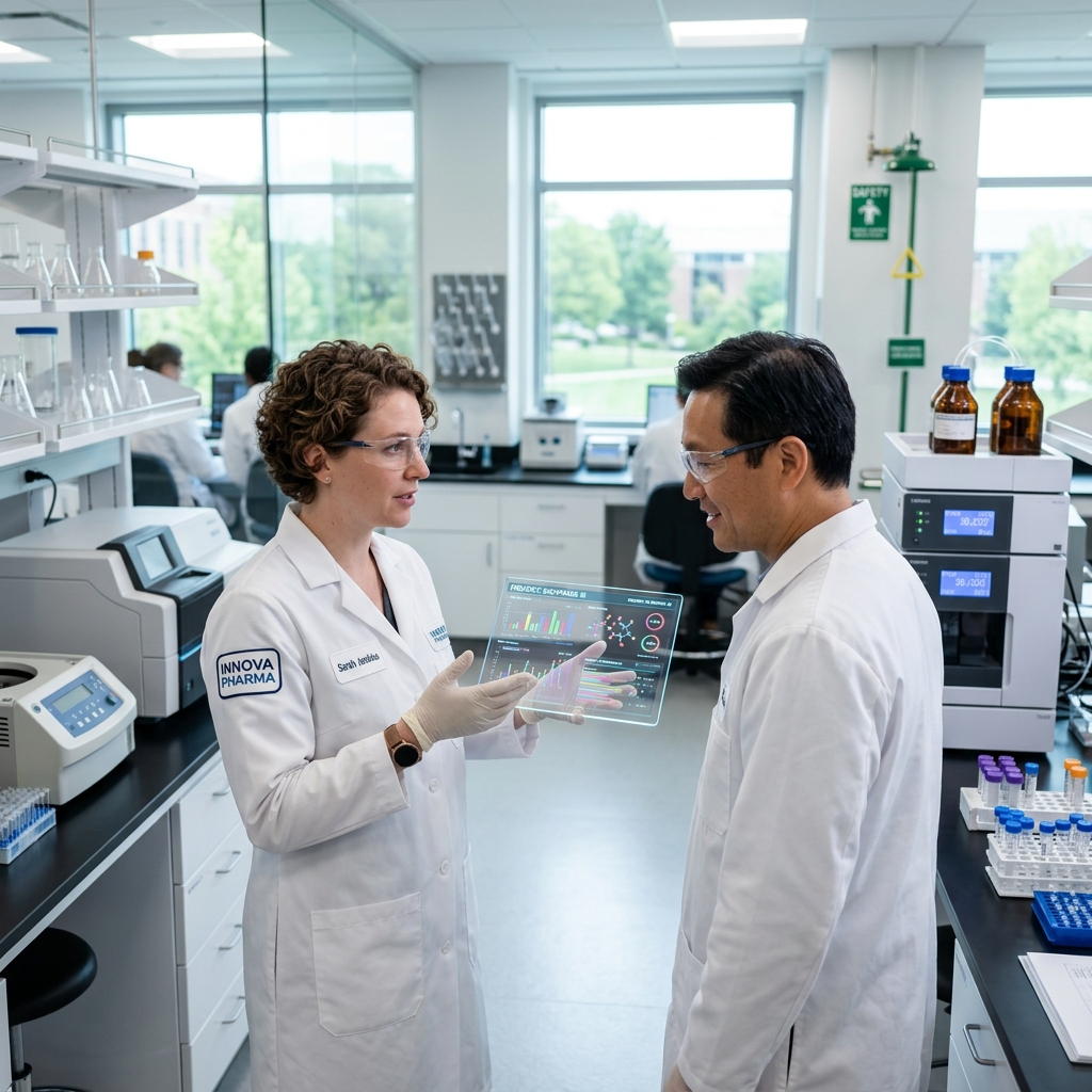Modern Pharmaceutical Laboratory