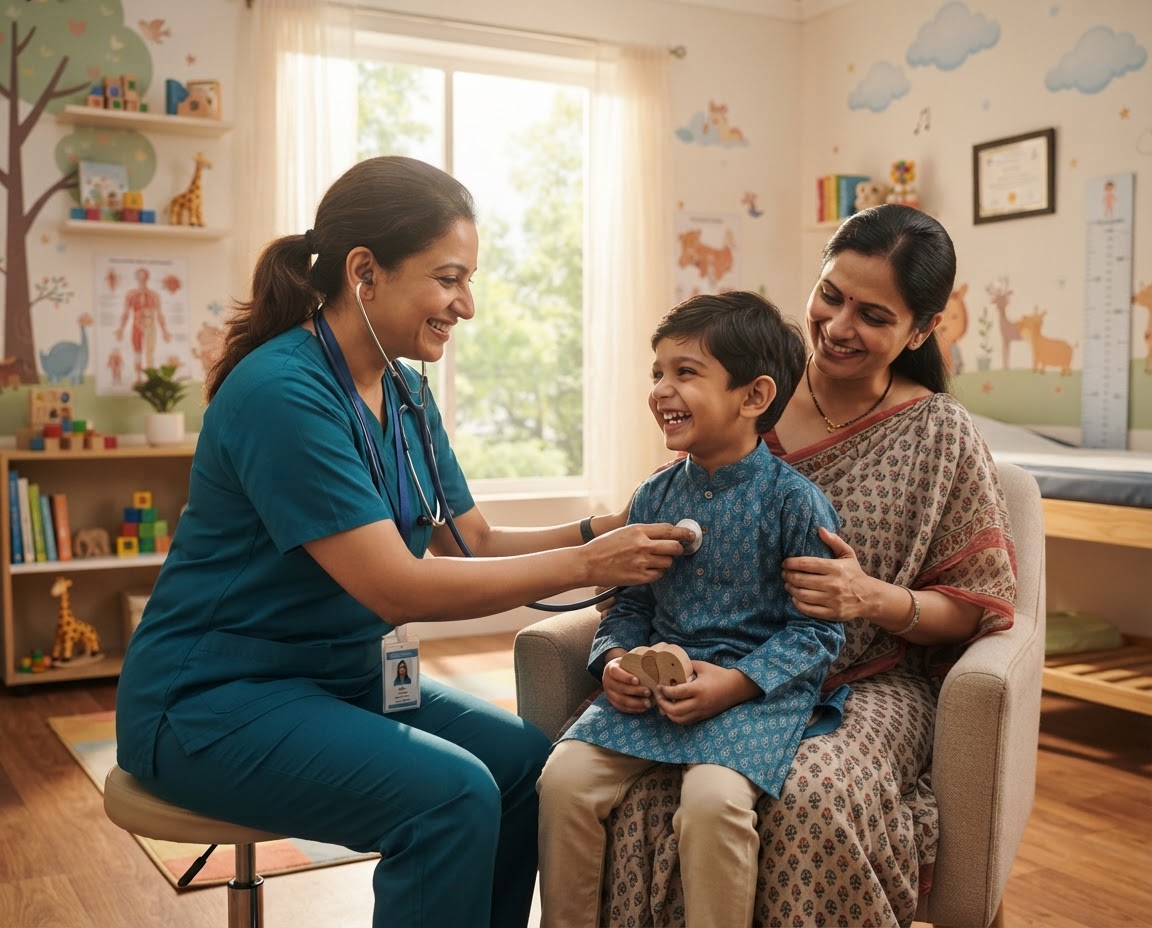Pediatric care at IVA Healthcare